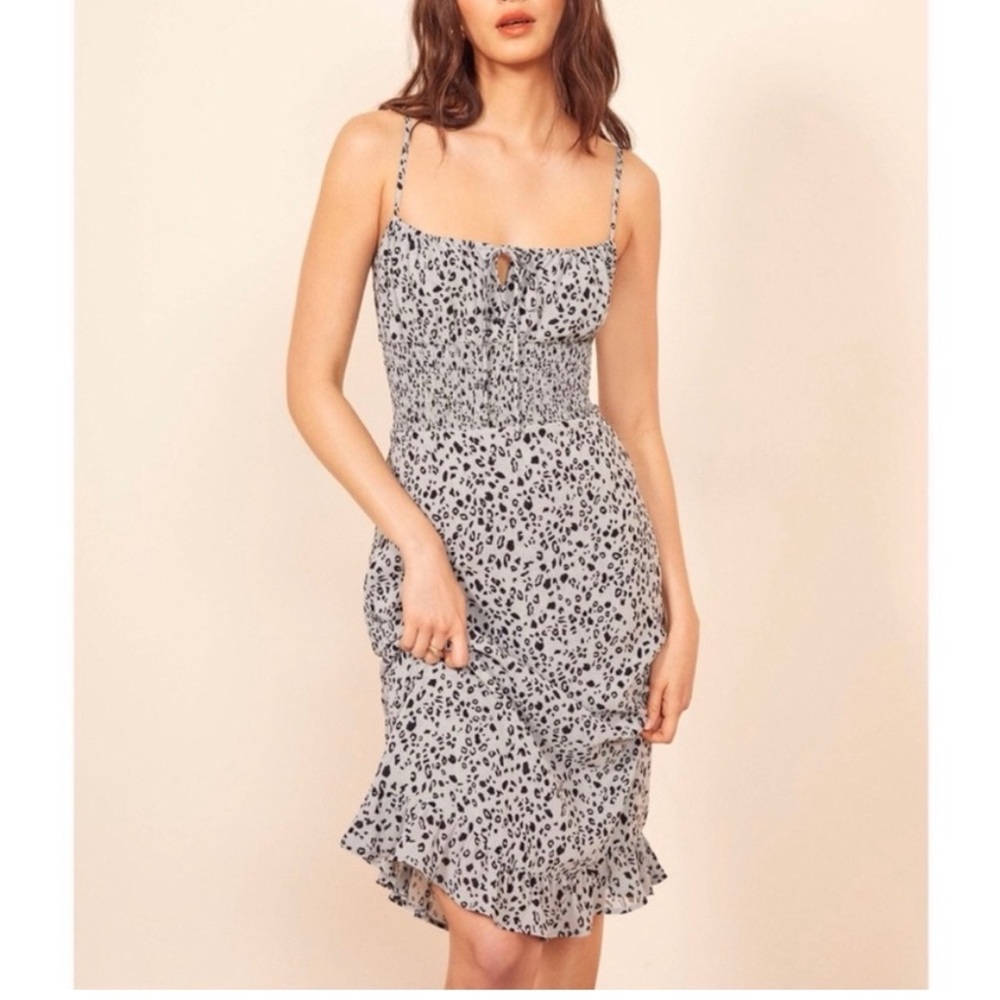 Reformation Genie Midi Dress